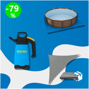 Caja de Piscina y Jardín [14 productos] (sp550592699)