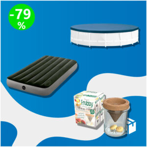Caja de Piscina y Jardín [34 productos] (sp550599793)