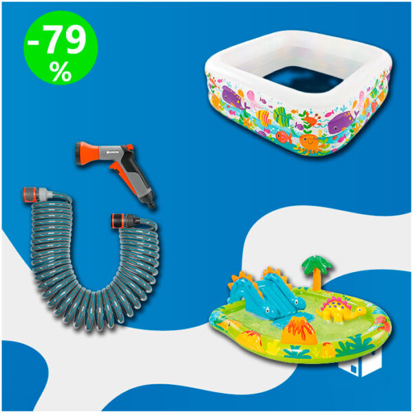 Caja de Piscina y Jardín [29 productos] (sp515893659)