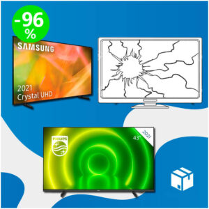 Palé de Teles ROTAS (BROKEN TVs) [7 productos] (TR009)